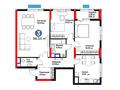3-комнатная квартира · 99.5 м², Исатай Тайманова — Жарбосынова за ~ 70.7 млн ₸ в Атырау — фото 3