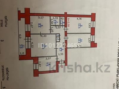 4-комнатная квартира · 74 м² · 3/9 этаж, 4 микрорайон 35 за 20 млн 〒 в Риддере
