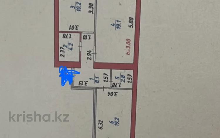 2-комнатная квартира · 65 м² · 6/10 этаж, Култегин 11 за 38.5 млн ₸ в Астане, Нура р-н — фото 8