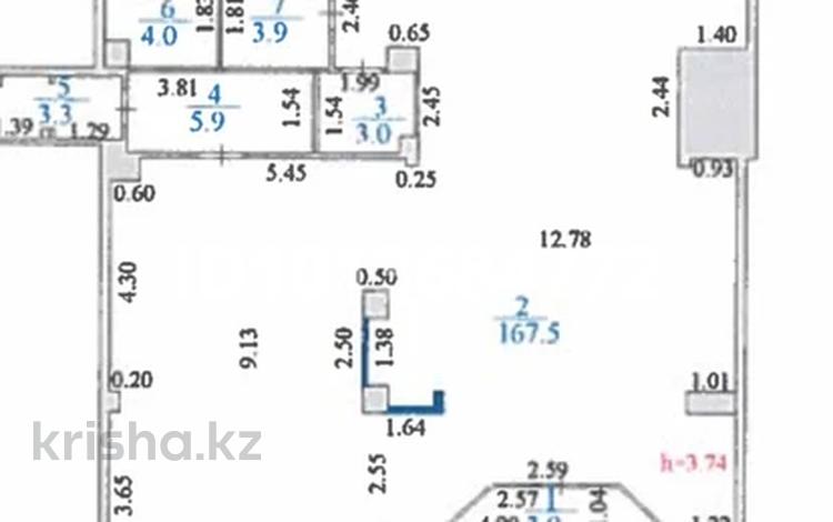 Свободное назначение, магазины и бутики · 223 м² за 320 млн ₸ в Астане — фото 2