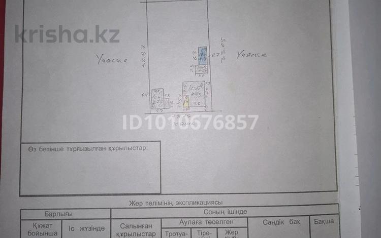 Отдельный дом · 3 комнаты · 52 м² · 6 сот., мкр Специальная экономическая зона "Оңтүстік", ул. Лермонтова 154 — Конечная 104 автобуса за 20 млн 〒 в Шымкенте, Енбекшинский р-н — фото 2