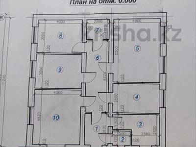 Отдельный дом • 5 комнат • 116.8 м² • 10 сот., Галымдар 55 за 11 млн 〒 в Талдыкоргане