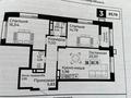 3-комнатная квартира · 83.8 м², Райымбек батыр 2 за 57 млн 〒 в Астане, Сарайшык р-н