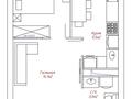 2-комнатная квартира · 40 м² · 8/9 этаж, мкр Шугыла 12а/1 — Уг. ул. Толеби - пр. Алатау за 25.5 млн ₸ в Алматы, Наурызбайский р-н — фото 2