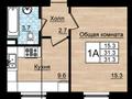 1-комнатная квартира, 31 м², 1/3 этаж, Коргалжынское шоссе 23 за 13.9 млн 〒 в Астане, Нура р-н — фото 6