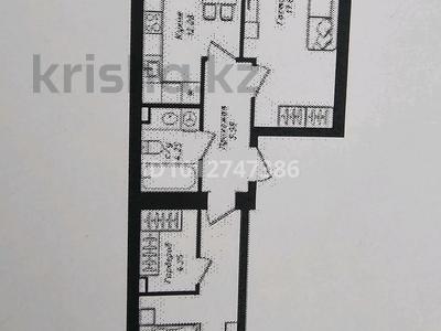 2-бөлмелі пәтер · 63 м² · 1/12 қабат, Чингиз Айтматов 77/11, бағасы: 34 млн ₸ в Астане, Сарыарка р-н