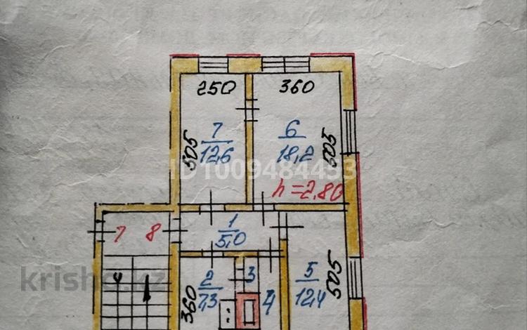 3-комнатная квартира · 60 м² · 2/2 этаж, Привольная 63 — Шахтерская остановка за 7.7 млн ₸ в  — фото 2