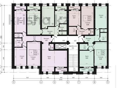3-бөлмелі пәтер · 120.62 м² · 3/7 қабат, мкр. Алтын орда 192, бағасы: ~ 44.6 млн ₸ в Актобе