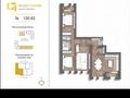 3-комнатная квартира · 120.62 м² · 3/7 этаж, мкр. Алтын орда 192 за ~ 44.6 млн ₸ в Актобе — фото 2