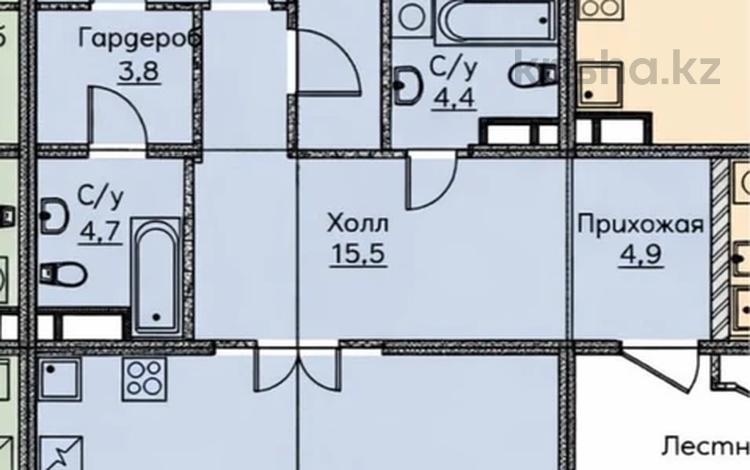 3-комнатная квартира · 120 м² · 2/4 этаж, мкр Таусамалы, Мкр. Таусамалы 49/1 за 115 млн ₸ в Алматы, Наурызбайский р-н — фото 2
