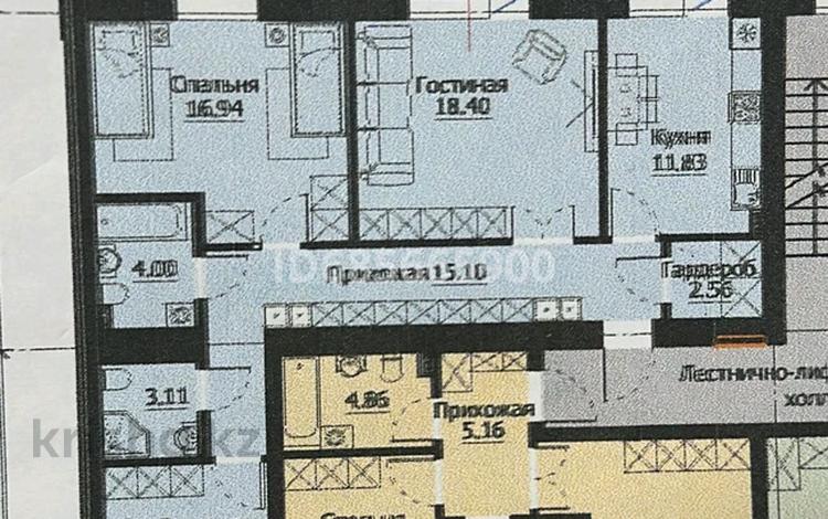 3-комнатная квартира, 90 м², 4/9 этаж, Ауэзова 189Б — ЖК Бруклин за 28 млн 〒 в Кокшетау — фото 2