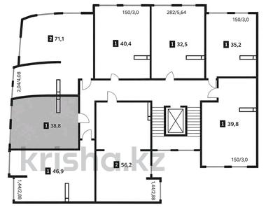 1-бөлмелі пәтер · 38.8 м² · 4/9 қабат, Шұғыла ш/а., бағасы: 20.6 млн ₸ в Алматы, Наурызбайский р-н