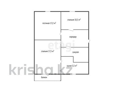 3-комнатная квартира, 62 м², 2/5 этаж, Абилкаир Хана пр-т за 15 млн 〒 в Актобе