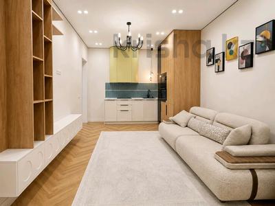 2-комнатная квартира · 59 м² · 10/10 этаж, 118 118 — Абая Розыбакиева за 66.5 млн ₸ в Алматы, Бостандыкский р-н