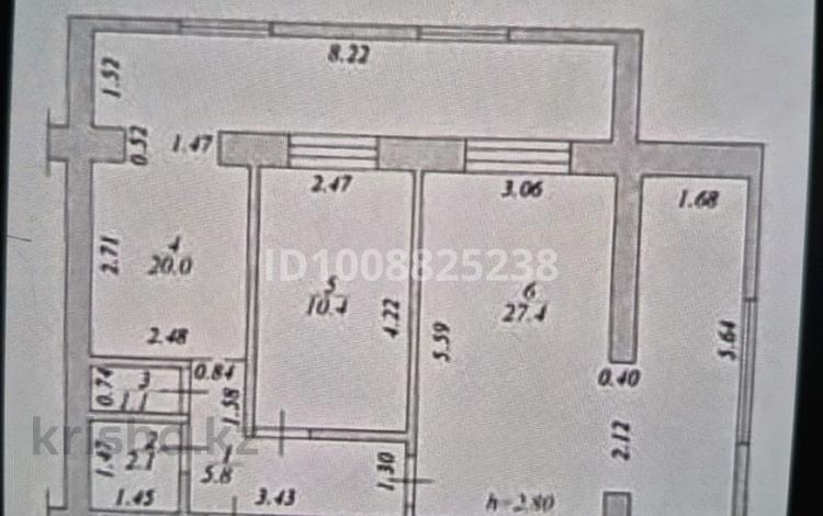 2-бөлмелі пәтер · 66.8 м² · 1/5 қабат, 12-й мкр 47, бағасы: 16.7 млн ₸ в Актау — фото 2
