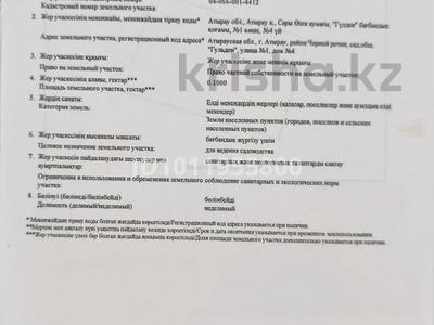 Участок · 10 соток, мкр Самал-2, 1 4 — Мини маркет Гулден за 5 млн ₸ в Атырау
