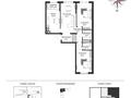 3-комнатная квартира · 101 м² · 3/9 этаж, Розыбакиева 2 — Байкадамова за 120 млн ₸ в Алматы, Бостандыкский р-н — фото 6