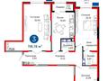 3-бөлмелі пәтер · 116 м² · 8/9 қабат, ул. Байдибек би 113/1, бағасы: 70 млн ₸ в Шымкенте, Абайский р-н — фото 19
