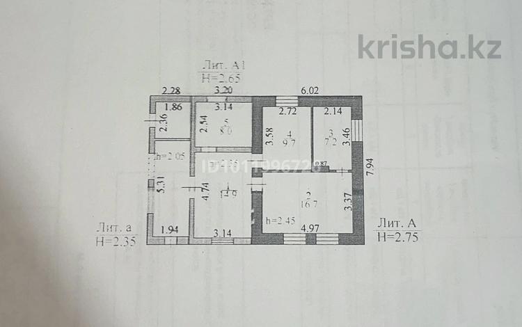 Отдельный дом · 3 комнаты · 56.5 м² · 8 сот., Гвардейская ул. 34А за 14.5 млн ₸ в Караганде — фото 9