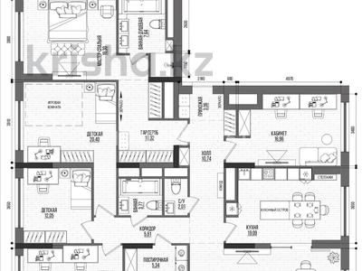 2-комнатная квартира · 51.35 м² · 21/21 этаж, Бухар жырау 20 за 46 млн ₸ в Астане, Нура р-н