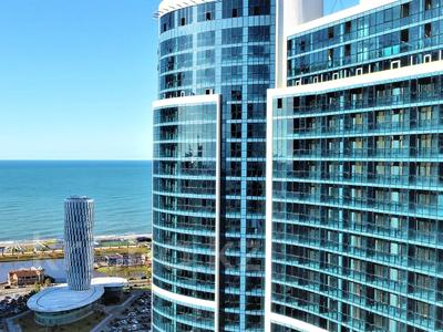 2-бөлмелі пәтер · 59.4 м² · 31 қабат, проспект Жиули Шартава 8, бағасы: ~ 47.3 млн 〒 в Батуми