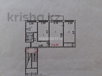 3-комнатная квартира, 58 м², 4/5 этаж, Комарова 13 за 12.5 млн 〒 в Сатпаев