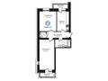 2-комнатная квартира · 70.67 м², ул. Шарбакты, 36 за ~ 30.7 млн ₸ в Астане, Сарайшык р-н — фото 3