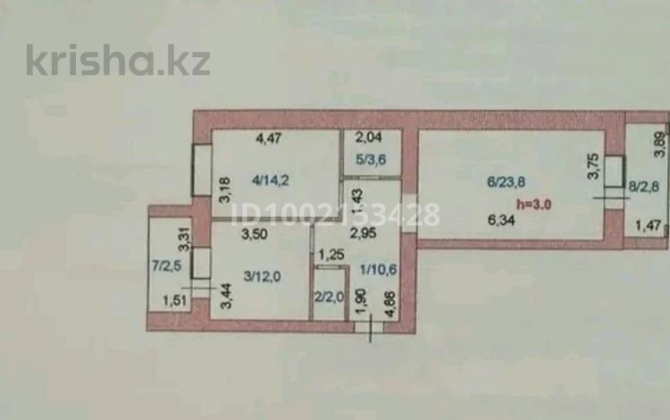 2-комнатная квартира · 71 м² · 2/9 этаж, Акана сери 119 а за 37.9 млн ₸ в Кокшетау — фото 2