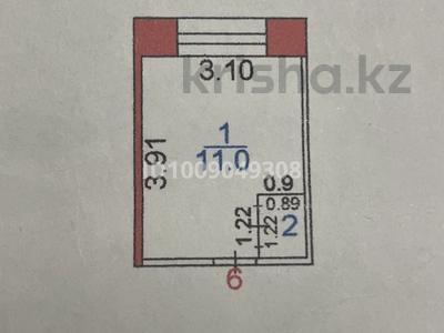 1-комнатная квартира · 12.1 м² · 1/5 этаж, Анжеранская 31 за 4.5 млн 〒 в Караганде, Казыбек би р-н