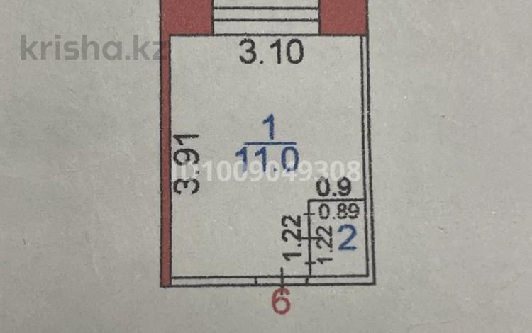 1-бөлмелі пәтер · 12.1 м² · 1/5 қабат, Анжеранская 31, бағасы: 4.5 млн ₸ в Караганде, Казыбек би р-н — фото 2