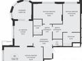 3-бөлмелі пәтер · 126.6 м² · 4/12 қабат, Тауелсиздик — Ш.Калдаякова, бағасы: 118.6 млн ₸ в Астане, Сарайшык р-н