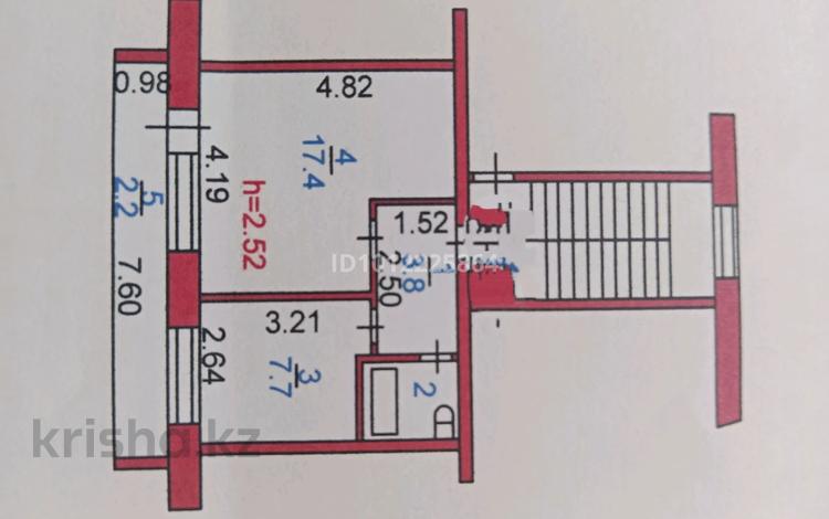 1-бөлмелі пәтер · 35 м² · 6/6 қабат, ул. Баймагамбетова 169, бағасы: 15 млн ₸ в Костанае — фото 3