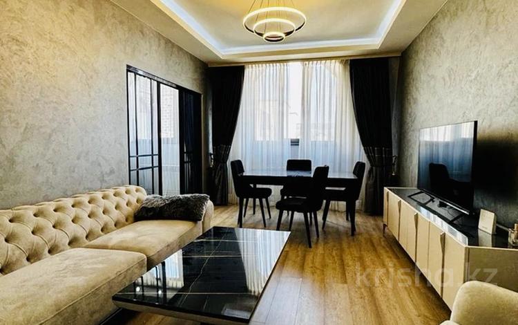 3-комнатная квартира · 90 м² · 13/13 этаж, Казыбек би — ул. Барибаева за 84.5 млн ₸ в Алматы, Медеуский р-н — фото 2