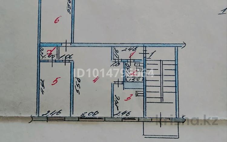 3-бөлмелі пәтер · 57.3 м² · 1/5 қабат, Бозтаева 61/1, бағасы: 20 млн ₸ в Семее — фото 2