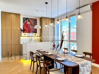 3-комнатная квартира · 110 м² · 12/12 этаж, К. Мухамедханова 4/2 за 160 млн ₸ в Астане, Нура р-н