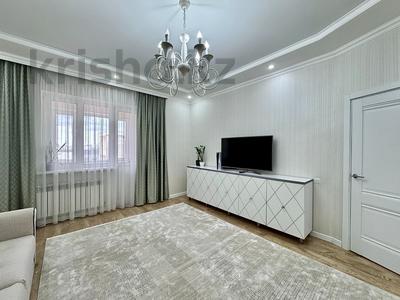 3-комнатная квартира · 91.7 м² · 11/12 этаж, Бухар Жырау 19 за 69.7 млн ₸ в Астане