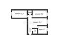 3-бөлмелі пәтер · 55.4 м² · 1/4 қабат, Чехова, бағасы: 18 млн ₸ в Костанае — фото 15