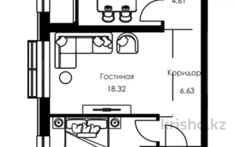 2-комнатная квартира · 59.56 м² · 5/7 этаж, мкр Кайрат, Туркестан за ~ 33.2 млн ₸ в Алматы, Турксибский р-н — фото 2