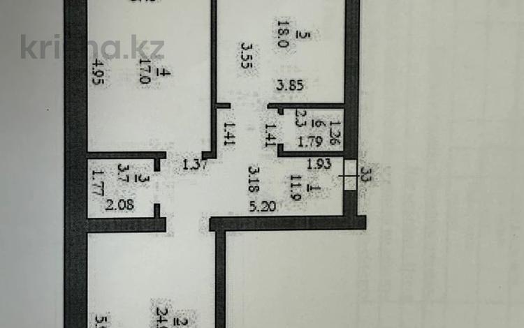 2-комнатная квартира · 77.8 м² · 1/5 этаж, мкр. Алтын орда за 24.3 млн 〒 в Актобе, мкр. Алтын орда — фото 2