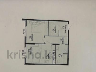 2-комнатная квартира · 51.4 м² · 7/14 этаж, Утепова 31/35a за ~ 32.8 млн ₸ в Алматы, Бостандыкский р-н