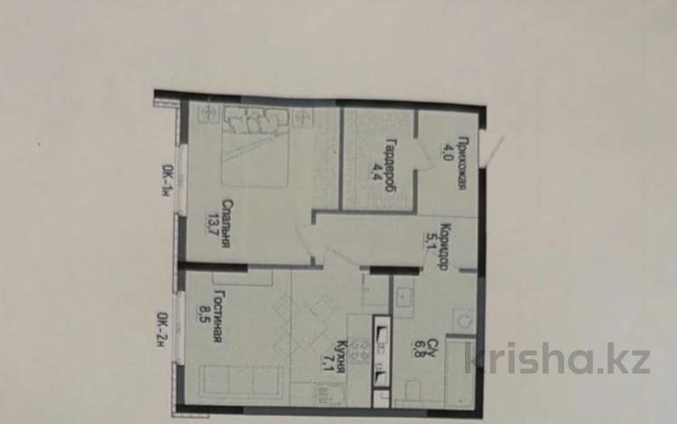2-бөлмелі пәтер · 51.4 м² · 7/14 қабат, Утепова 31/35a, бағасы: ~ 32.8 млн ₸ в Алматы, Бостандыкский р-н — фото 5
