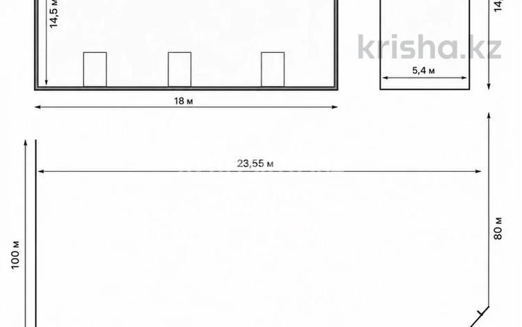 Жқб, автосервистер мен көлік жуу · 420 м², бағасы: 1.5 млн ₸ в Туздыбастау (Калинино) — фото 2
