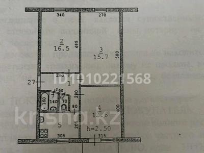 3-комнатная квартира · 57.8 м² · 4/5 этаж, Авиагородок 23 за 17 млн ₸ в Актобе, мкр Авиагородок