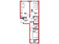 2-комнатная квартира · 66.58 м², мкр Акжар, Белжайлау 47а за ~ 47.3 млн 〒 в Алматы, Наурызбайский р-н — фото 3