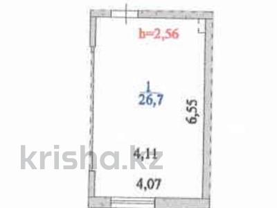 1-бөлмелі пәтер · 27.5 м² · 2/5 қабат, Сулуколь 16, бағасы: 10.5 млн ₸ в Астане, Сарыарка р-н