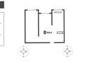 2-бөлмелі пәтер · 64.4 м² · 8/9 қабат, Шұғыла ш/а. 342/1, бағасы: 36.5 млн ₸ в Алматы, Наурызбайский р-н — фото 3