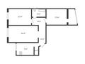 3-комнатная квартира · 69.3 м² · 4/9 этаж, Малайсары Батыра 6 за 33.7 млн ₸ в Павлодаре — фото 12