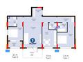3-комнатная квартира · 91.37 м², Е-899 7 за ~ 66.2 млн ₸ в Астане, Нура р-н — фото 7