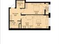 2-бөлмелі пәтер · 60 м² · 3/9 қабат, Проспект Каныша Сатпаева 15е, бағасы: 32 млн ₸ в Усть-Каменогорске, Ульбинский — фото 4