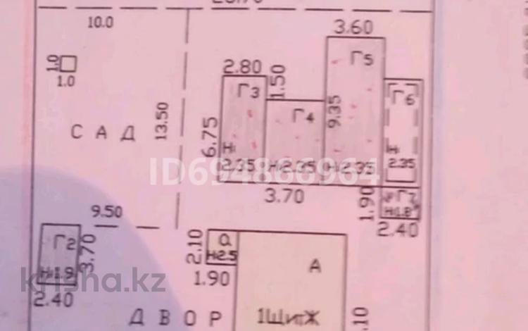 Отдельный дом · 3 комнаты · 67 м² · 20 сот., Дина Нурпеисова 24 за 13 млн 〒 в Бактыбая жолбарысулах — фото 2